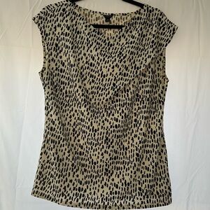 Black and white Ann Taylor top